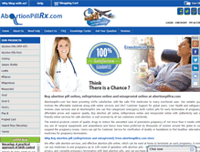 Tablet Screenshot of abortionpillrx.com